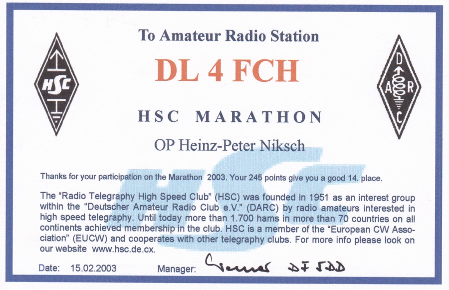 HSC Marathon 2002