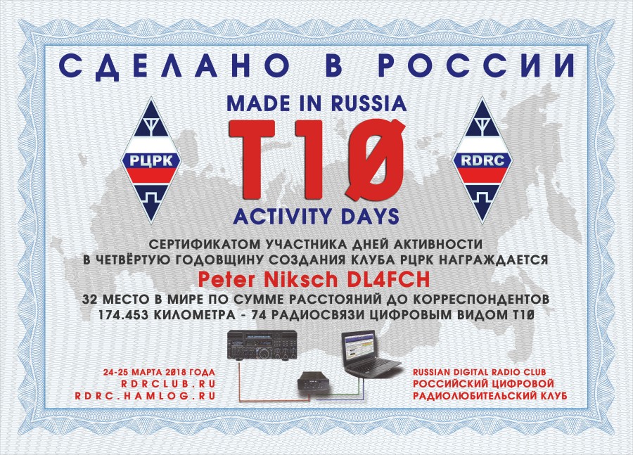 T10 Activity Days "Made in Russia"