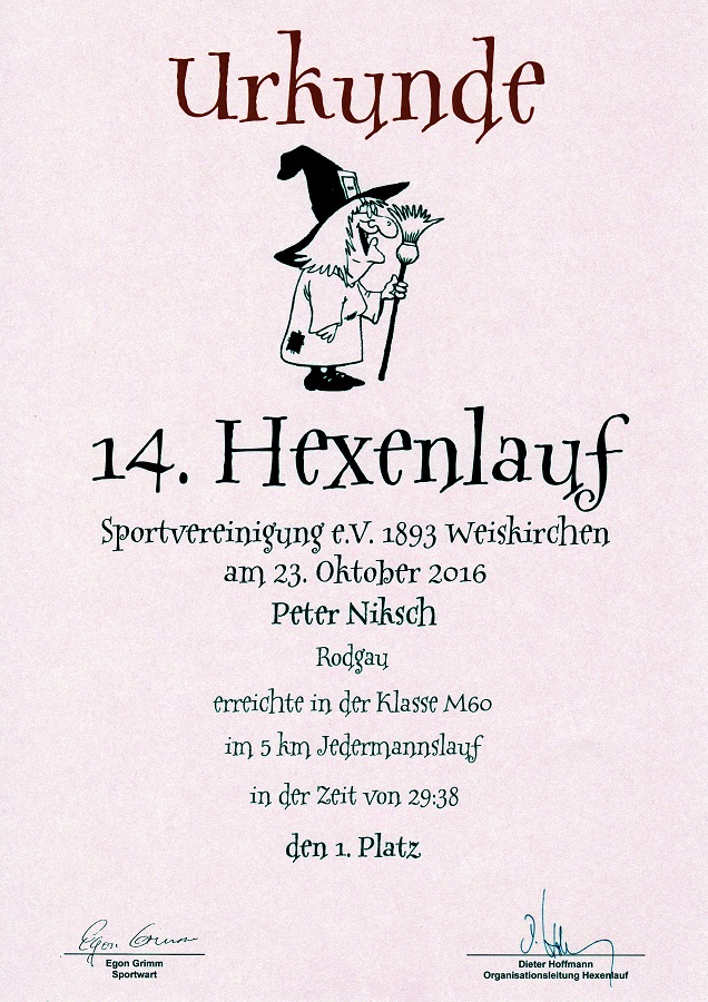 Hexenlauf Weisskirchen