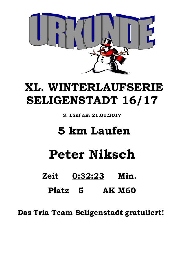 Seligenstdter Winterlaufserie 2016/17 (3. Lauf)