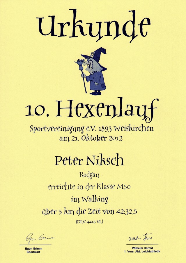 Hexenlauf 2012